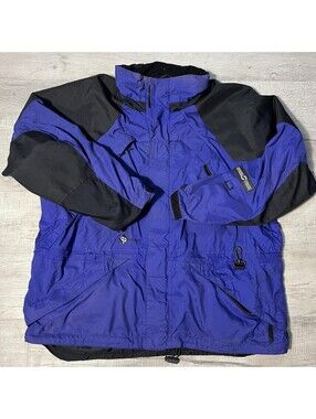 Stormtech Inside Edge Jacket Mens 2XL Blue Waterproof Zip